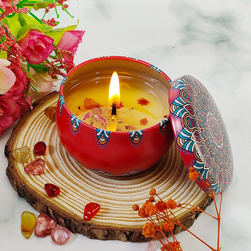 Portable Boho Scented Candle