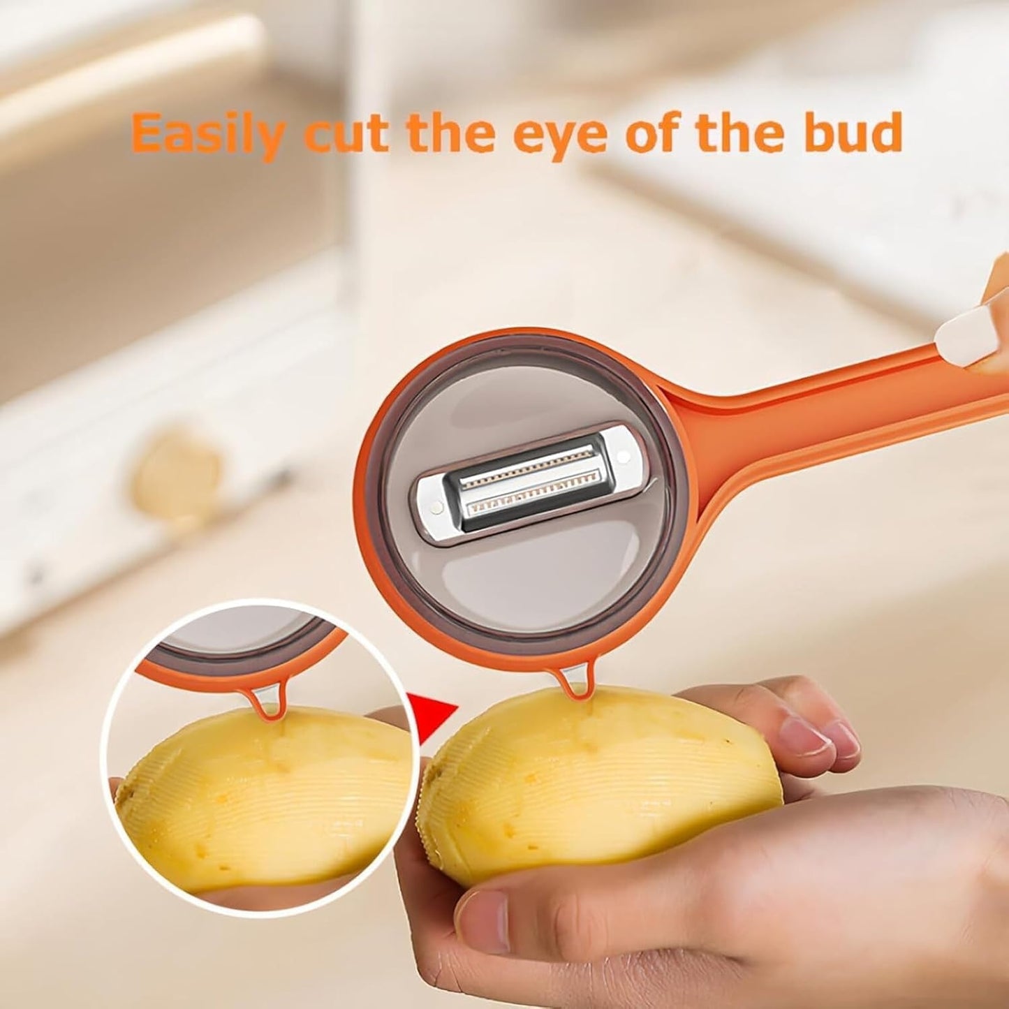 2 Pack Stainless Steel Peeler with Built-in Storage Box