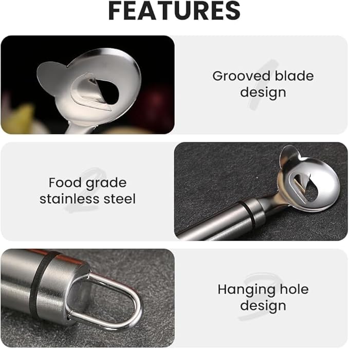 2 Pack Stainless Steel Pelador de Nopales