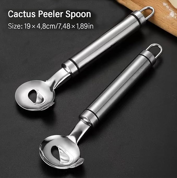 2 Pack Stainless Steel Pelador de Nopales
