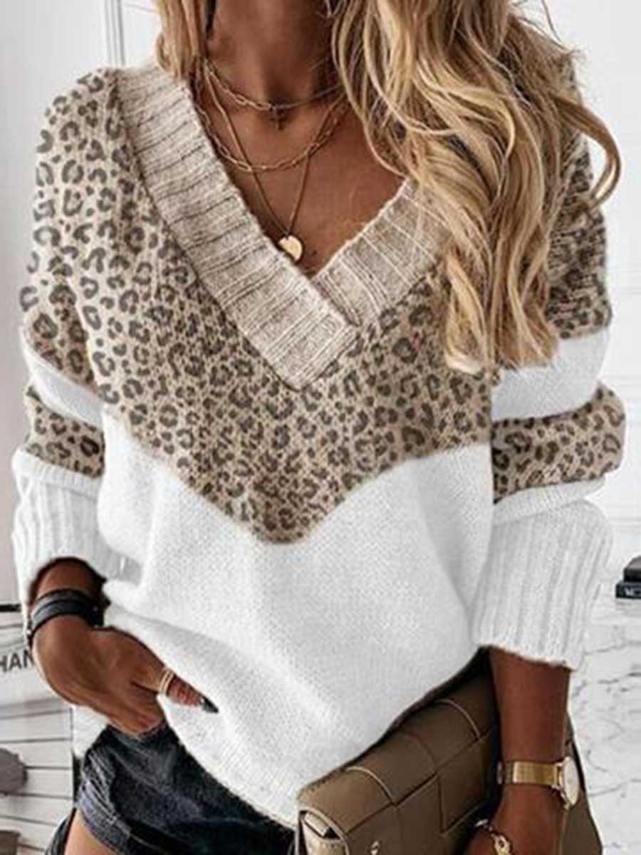Stunncal Knit V Neck Sweater(8 colors)