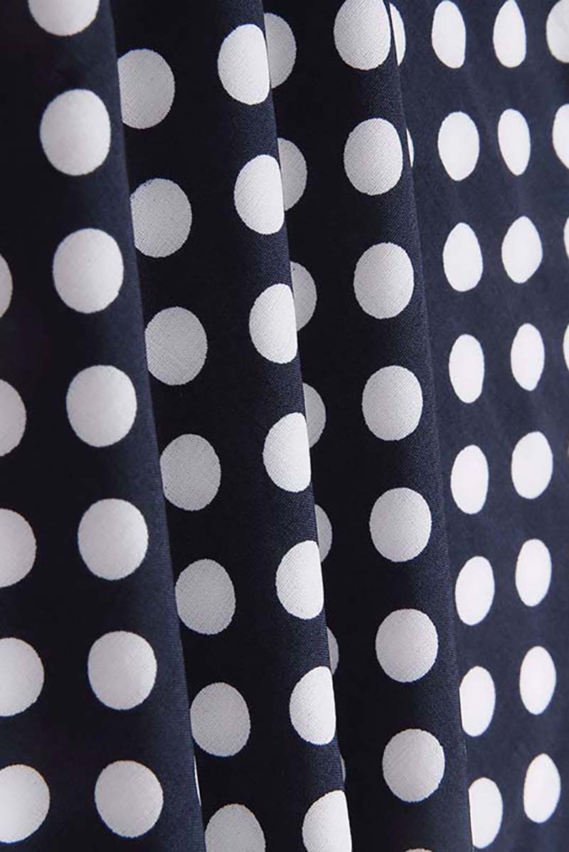 Stunncal Irregular Polka Dot Dress