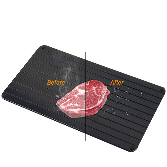Fast Defrosting Tray for Frozen Meat – Safe, Quick & Reusable