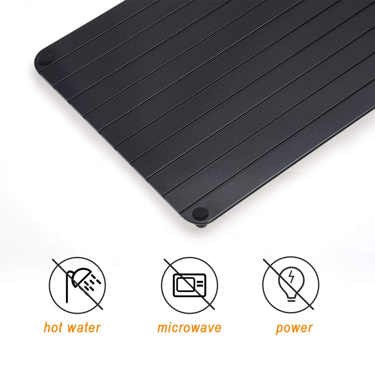 Fast Defrosting Tray for Frozen Meat – Safe, Quick & Reusable