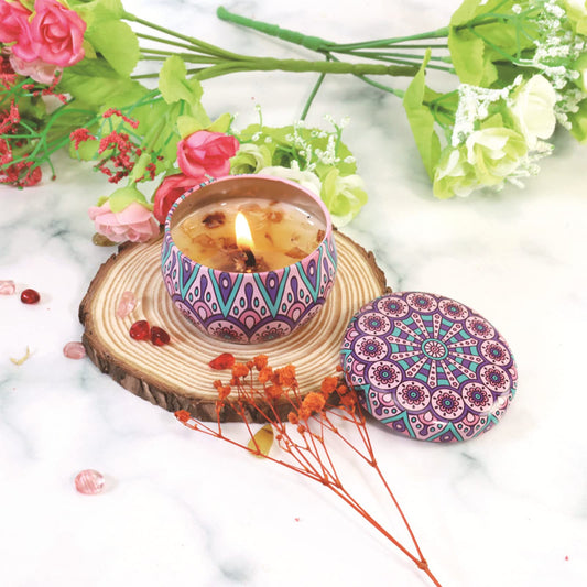 Portable Boho Scented Candle