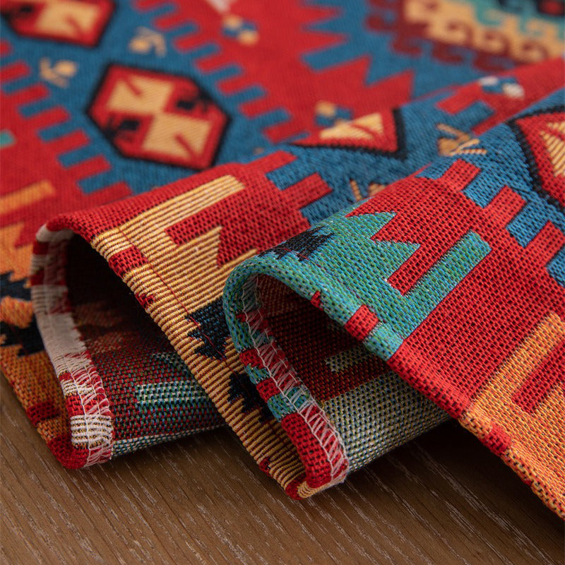 Bohemian Geometric Pattern Tablecloth